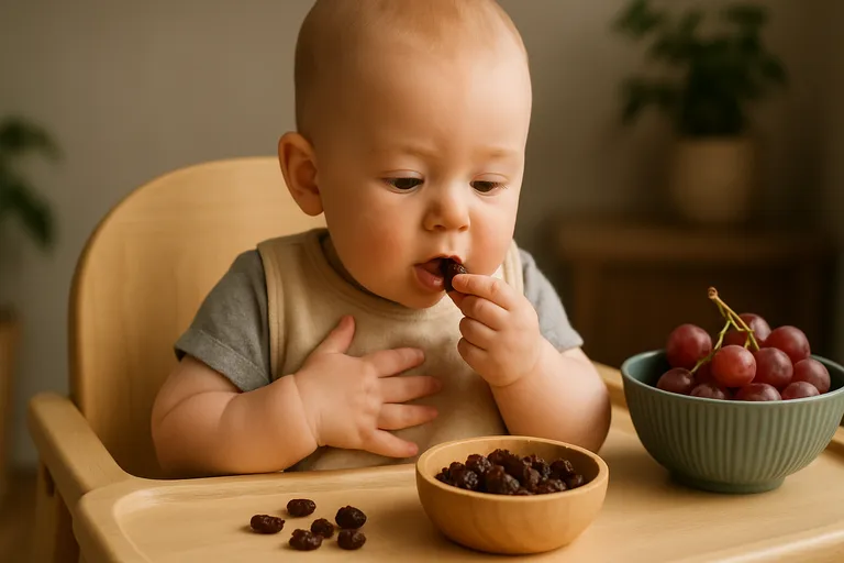 Wanneer is je baby klaar voor rozijnen? veilig introduceren met praktische tips
