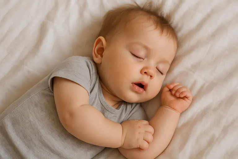 Wat gebeurt er in de slaap van een baby van 7 maanden