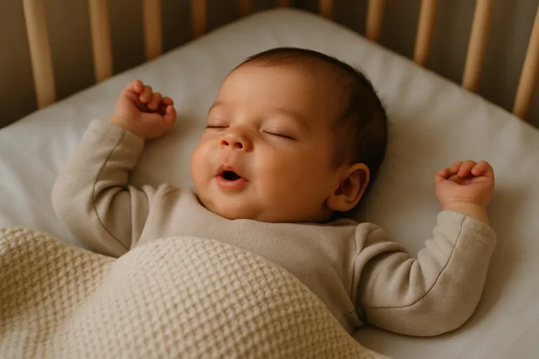 Baby geluid slapen: wat betekent het?