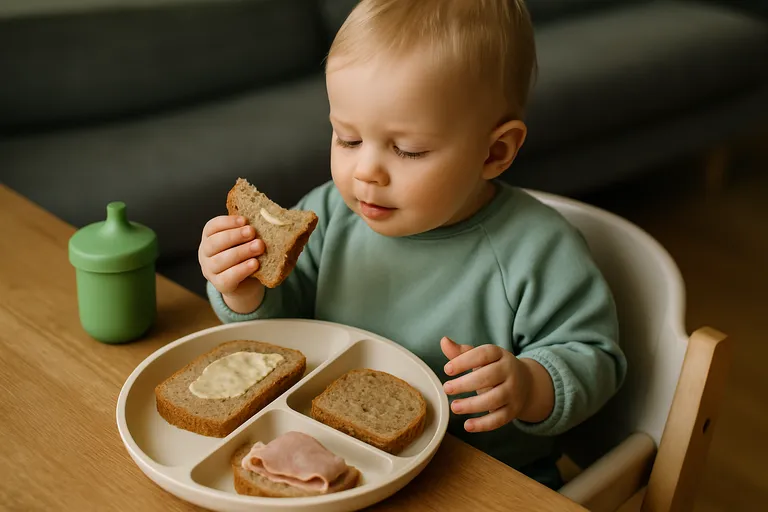 Hoeveel boterhammen passen bij je dreumes en hoe stem je het eetritme af