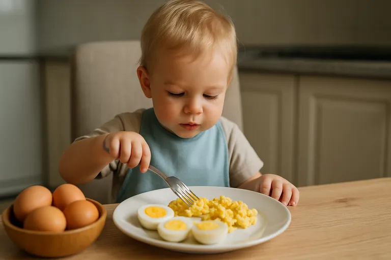 Hoeveel eieren mag een kind van 2 jaar?