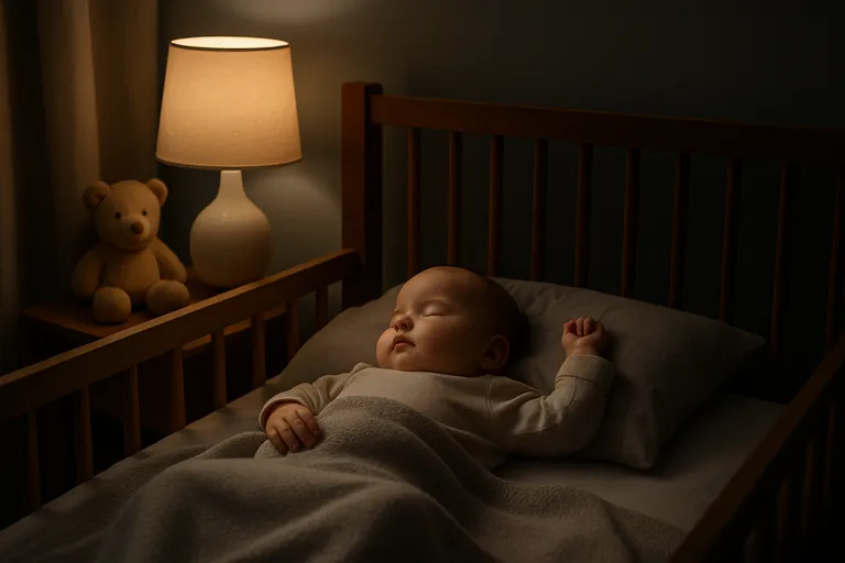 Laat je baby langer slapen met zachte routines en een kalme kamer