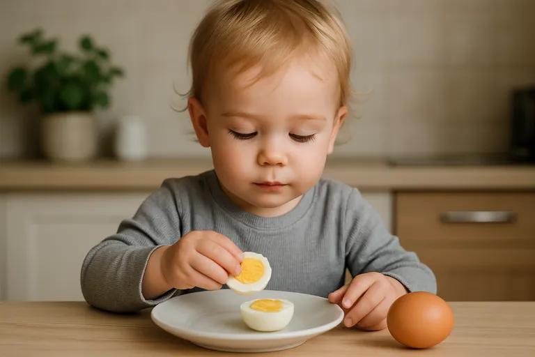Waarom eieren in het peuterdieet?