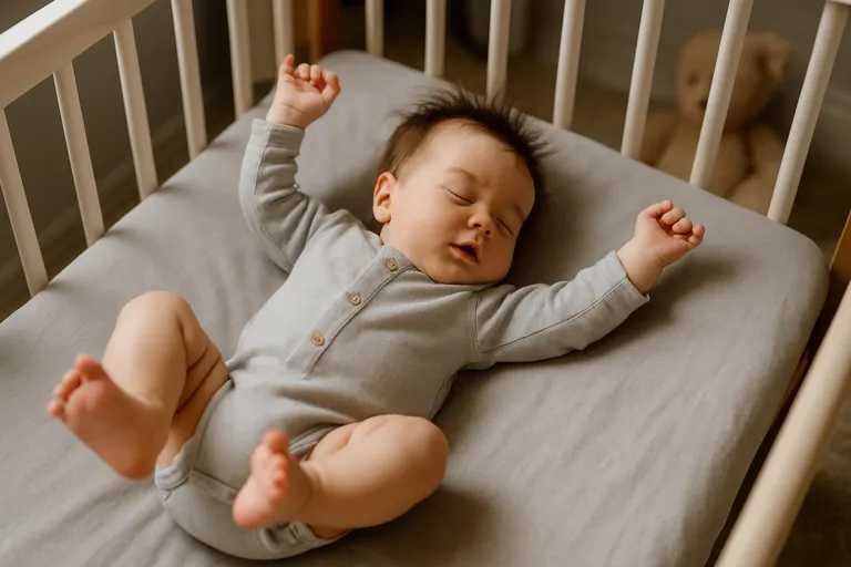 Waarom je baby zoveel beweegt in zijn slaap en wat je eraan kunt doen