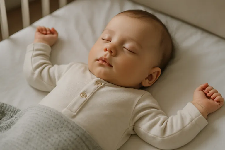 Wat betekent "heel diep slapen" bij babys